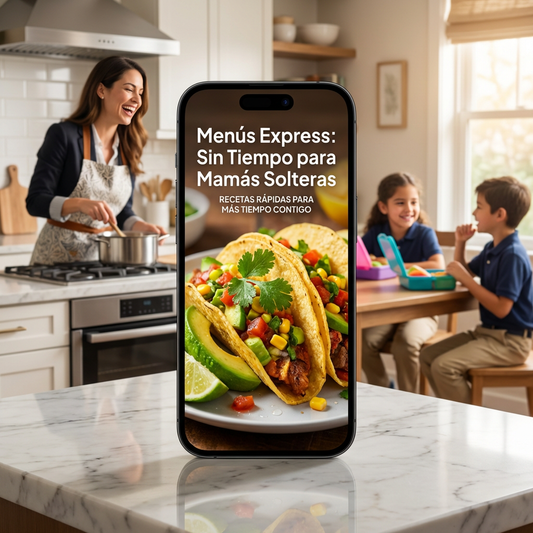 MENÚS EXPRESS "SIN TIEMPO" PARA MAMÁS SOLTERAS